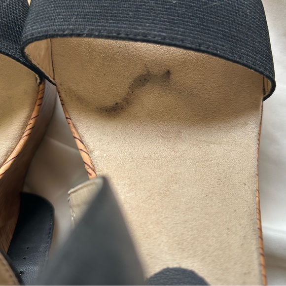 9 & Co. Black Wedges: Size 8 - Picture 3 of 7